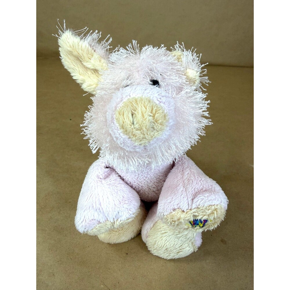 Ganz Webkinz Pink Pig Plush Stuffed Animal Retired HM002 No Code Vintage